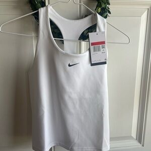 Nike Kids White Training Tank